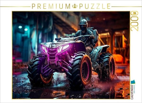 CALVENDO Puzzle Quad - Präsentation der Zukunft | 2000 Teile Lege-Größe 90x67cm Foto-Puzzle für glückliche Stunden