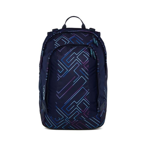 Satch Schulrucksack Air Purple Laser