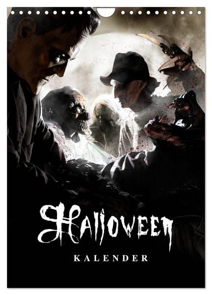 Halloween Optische Illusionen - Kalender 2026 (Wandkalender 2026 DIN A4 hoch), CALVENDO Monatskalender