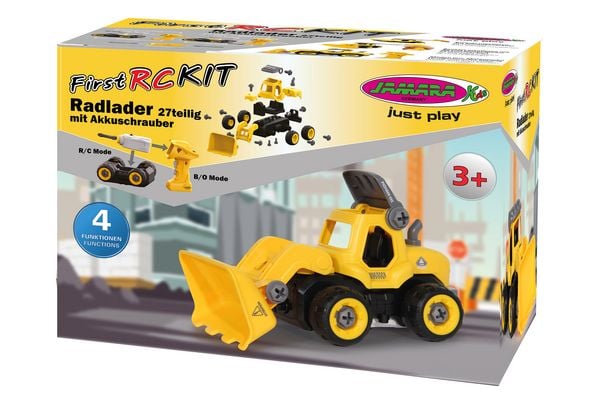Radlader First RC Kit 27teilig mit Akkuschrauber