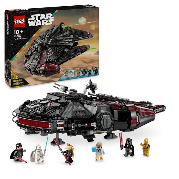 LEGO Star Wars 75389 Dunkler Millennium Falke - Spielzeug für Kinder