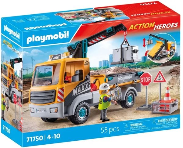 Playmobil® 71750 Baustellen-LKW mit Kran