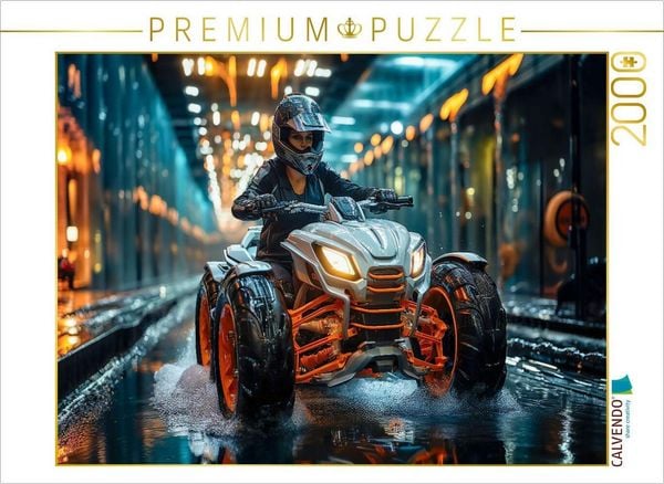 CALVENDO Puzzle Quad - elegant und beeindruckend | 2000 Teile Lege-Größe 90x67cm Foto-Puzzle für glückliche Stunden