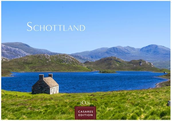 Schottland Kalender 2026 – Wandkalender | Fotokalender England 24x35cm - Faszinierende Bilder von schottischen Highlands, Lochs, Küsten und Nationalpa