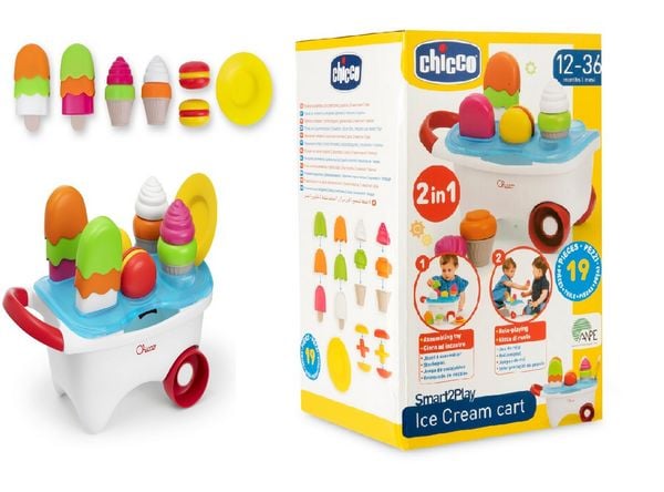 Eiswagen zum Sortieren