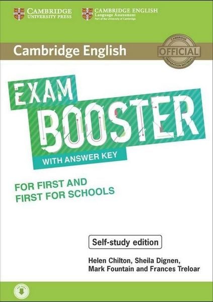 Cambridge English Booster with Answer Key for First and First for Schools - Self-Study Edition
