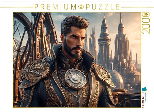 CALVENDO Puzzle Wartungsassistent einer dampfbetriebenen Maschinenanlage | 2000 Teile Lege-Größe 90x67cm Foto-Puzzle für glückliche Stunden