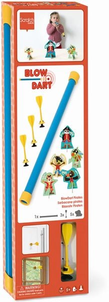 Blasrohr Dart Set Piraten