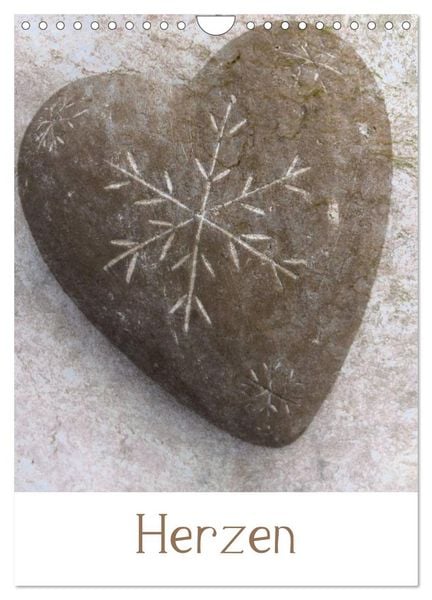 Herzen (Wandkalender 2026 DIN A4 hoch), CALVENDO Monatskalender