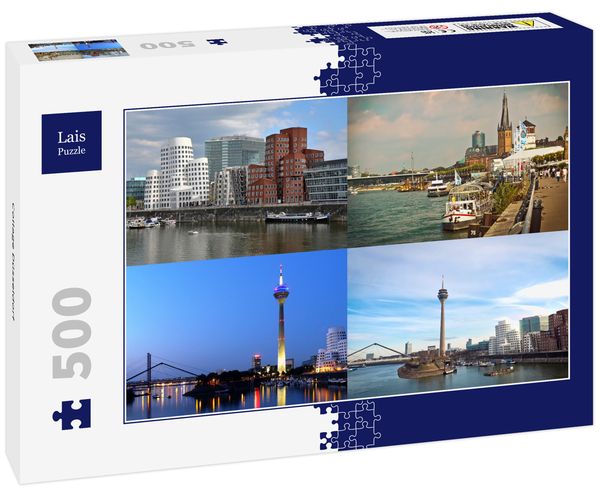 Lais Puzzle Collage Düsseldorf 500 Teile