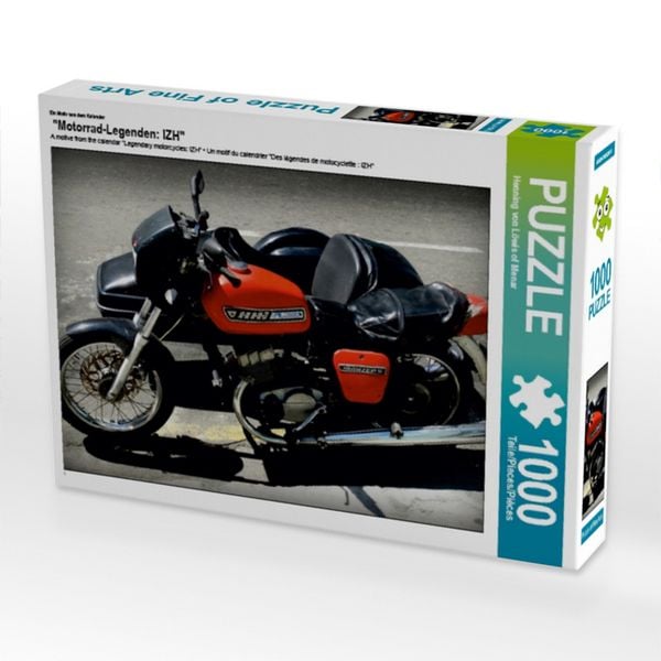 'Ein Motiv aus dem Kalender ''Motorrad-Legenden: IZH'' (Puzzle)'