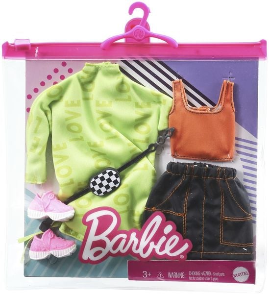 Barbie Moden 2 Outfits und 2 Accessoires für die Barbie Puppe
