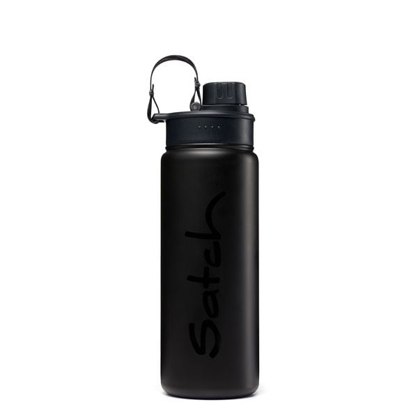 Satch Edelstahl Trinkflasche Black