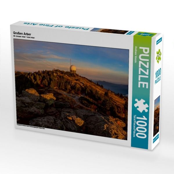 CALVENDO Puzzle Großen Arber | 1000 Teile Lege-Größe 64x48cm Foto-Puzzle für glückliche Stunden