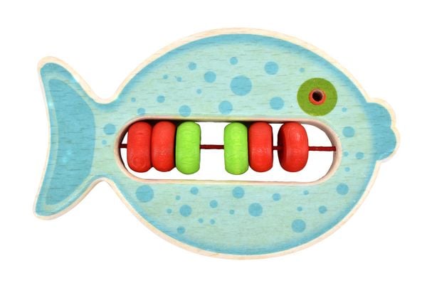 Klapper-Fisch Bulli (blau)