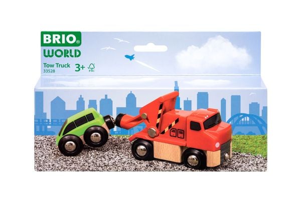 Brio Abschleppwagen mit Auto