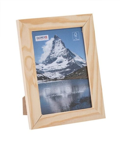 Bilderrahmen m. Glas 14,5x19,5cm