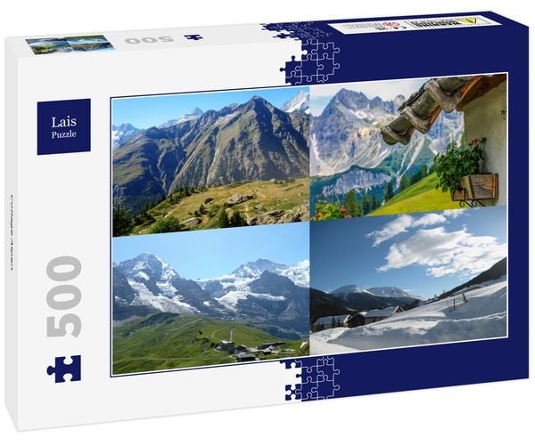 Lais Puzzle Collage Alpen 500 Teile