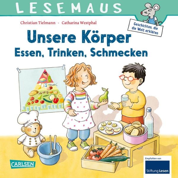 LESEMAUS 180: Unsere Körper – Essen, Trinken, Schmecken