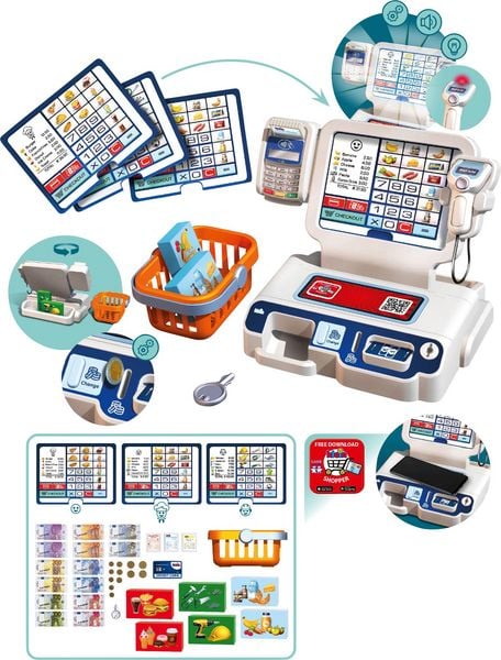 MM - Selbstbedienungskassenstation, mit Licht und Sound