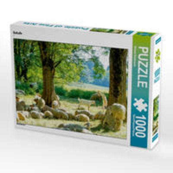 CALVENDO Puzzle Schafe 1000 Teile Lege-Größe 64 x 48 cm Foto-Puzzle Bild von Michael Brückmann