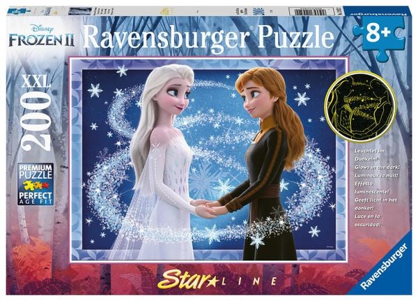 Kinderpuzzle 200 XXL Teile - Disney Die Eiskönigin - Bezaubernde Schwestern