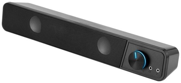 SPEEDLINK BRIO Stereo Soundbar, black