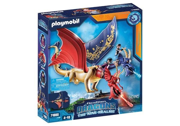 PLAYMOBIL 71080 Dragons: The Nine Realms - Wu & Wei mit Jun
