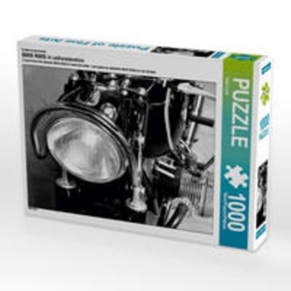CALVENDO Puzzle BMW R69S in schwarzweiss 1000 Teile Lege-Größe 64 x 48 cm Foto-Puzzle Bild von Ingo Laue