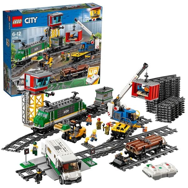 LEGO City Trains Güterzug, Spielzeug für Jungen & Mädchen ab 6 Jahren