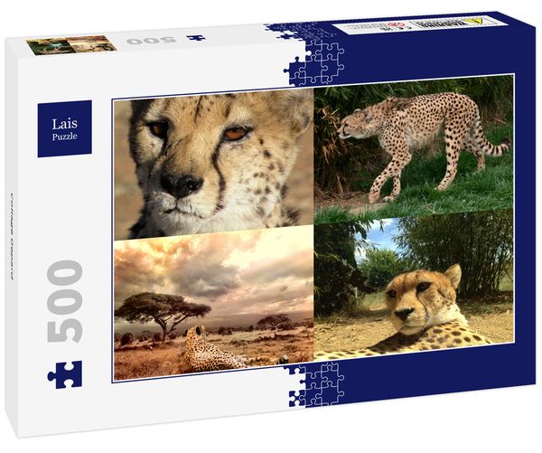 Lais Puzzle Collage Gepard 500 Teile