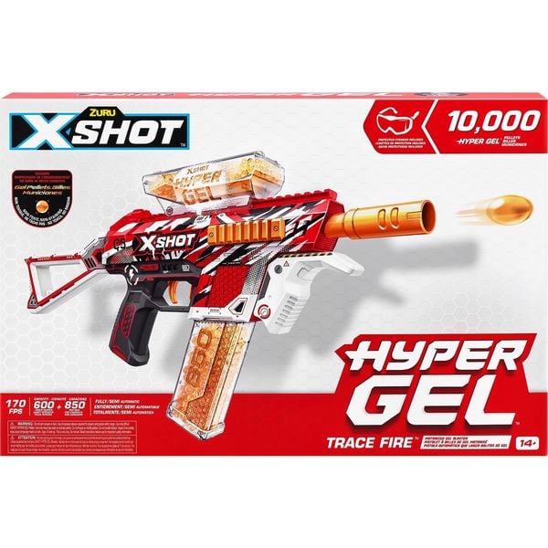 XSHOT - Hyper Gel Trace Fire Blaster mit Gel-Kugeln - EN71