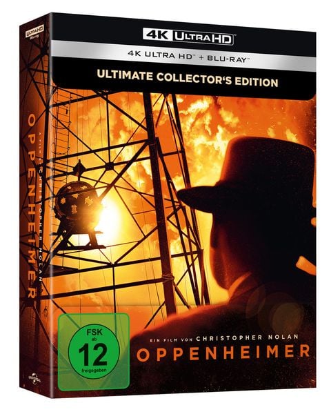 Oppenheimer - Steelbook - Limited Ultimate Collector's Edition (4K Ultra HD) (+ Blu-ray) ( + Bonus-Blu-ray)