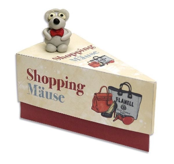 'Tortenstück ''Shoppingmäuse'''