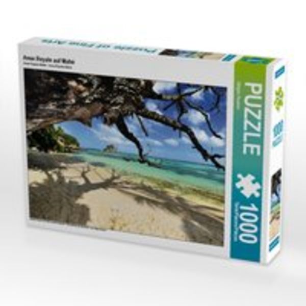 CALVENDO Puzzle Anse Royale auf Mahé 1000 Teile Lege-Größe 64 x 48 cm Foto-Puzzle Bild von Jürgen Feuerer