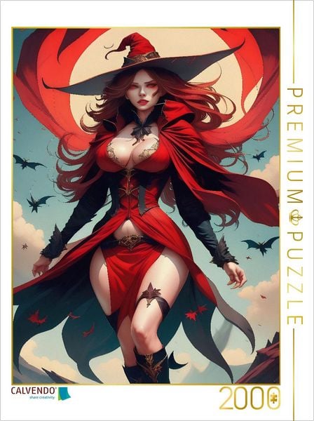 CALVENDO Puzzle Luna Raventide | 2000 Teile Lege-Größe 90x67cm Foto-Puzzle für glückliche Stunden