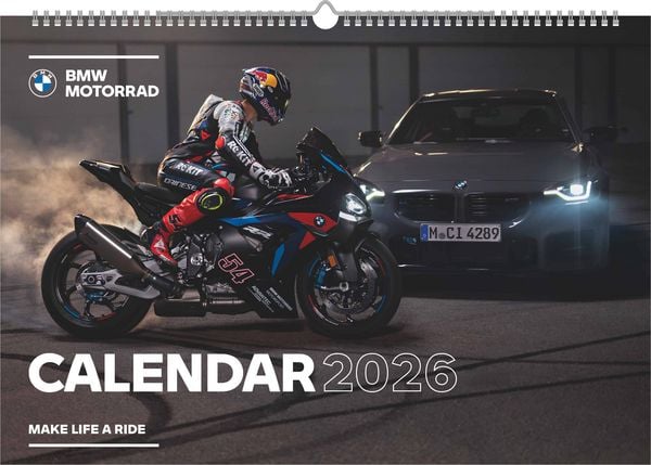 BMW Motorrad Wandkalender 2026