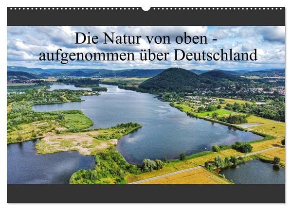 Die Natur von oben - aufgenommen über Deutschland (Wandkalender 2026 DIN A2 quer), CALVENDO Monatskalender