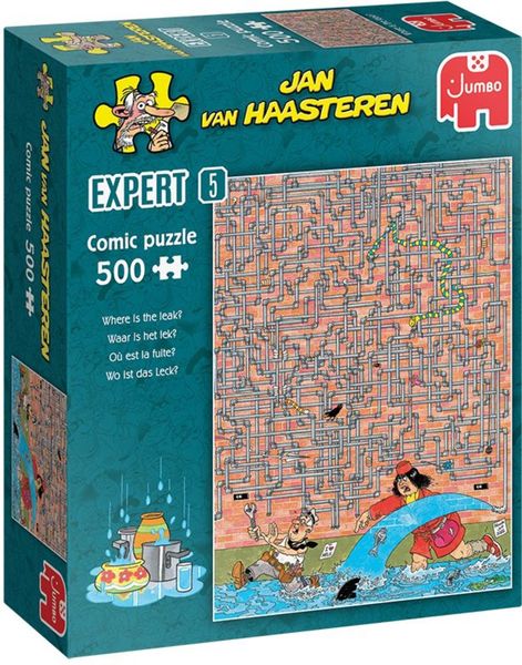 Jumbo Spiele - Jan van Haasteren - Wo ist das Leck?, 500 Teile