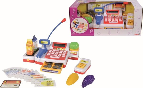 Supermarktkasse mit Scanner