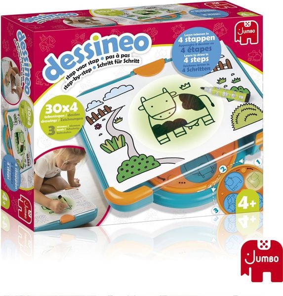 Jumbo Spiele - Dessineo Zeichnen lernen