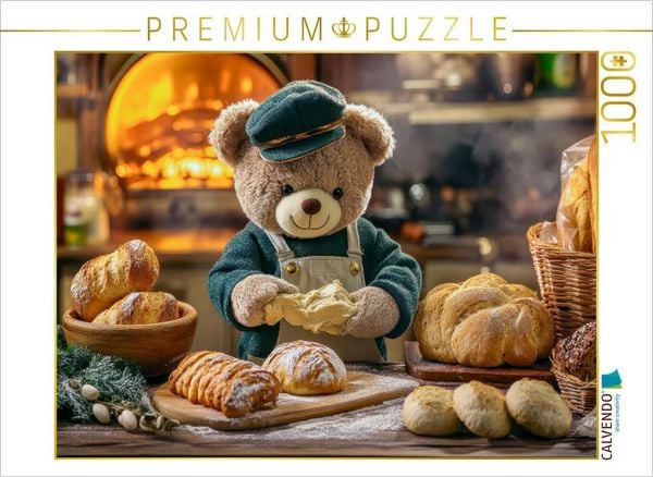CALVENDO Puzzle In meiner Bäckerei backe ich das Brot | 1000 Teile Lege-Größe 64x48cm Foto-Puzzle für glückliche Stunden