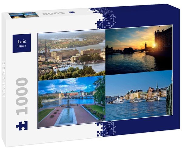 Lais Puzzle Collage Stockholm 1000 Teile