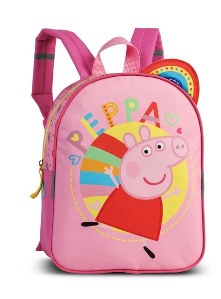 SIEBER Glühwürmchen - Kinderrucksack Peppa Pig, rosa