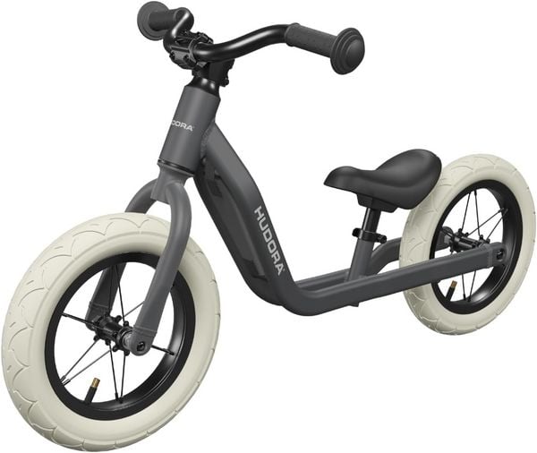 HUDORA 10933 - Laufrad Explory 12 shadow, für Kinder von 90-110 cm, Sitzhöhe: 27-37,5 cm