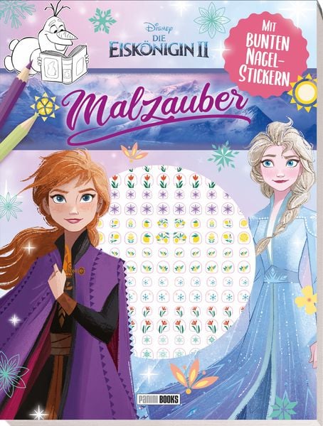 Disney Die Eiskönigin 2: Malzauber - Mit bunten Nagelstickern!