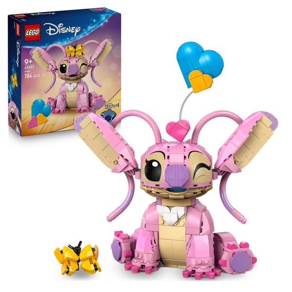 LEGO | Disney Angel 43257 Lilo & Stitch Figur, Spielzeug zum Bauen