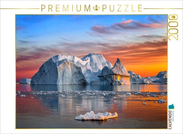 CALVENDO Puzzle Ein Motiv aus dem Kalender Grönland - Zauberwelt aus Eis | 2000 Teile Lege-Größe 90x67cm Foto-Puzzle für glückliche Stunden