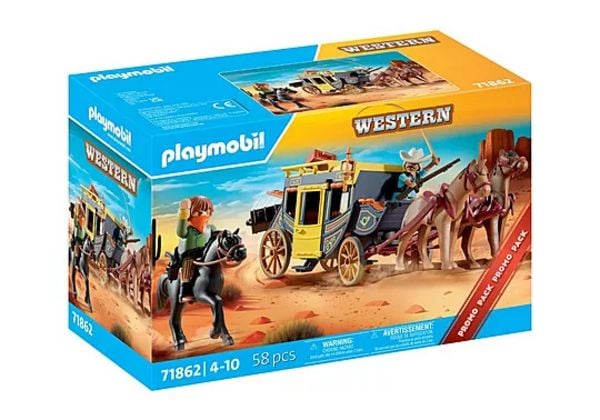 PLAYMOBIL 71862 Postkutschenüberfall im Wilden Westen