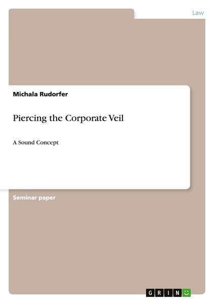 Piercing the Corporate Veil